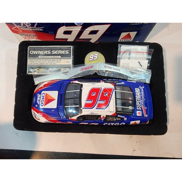 ✅️ TEAM CALIBER OWNERS 2002 #99 CITGO FORD TAURUS JEFF BURTON #O992021CI - Picture 2 of 6